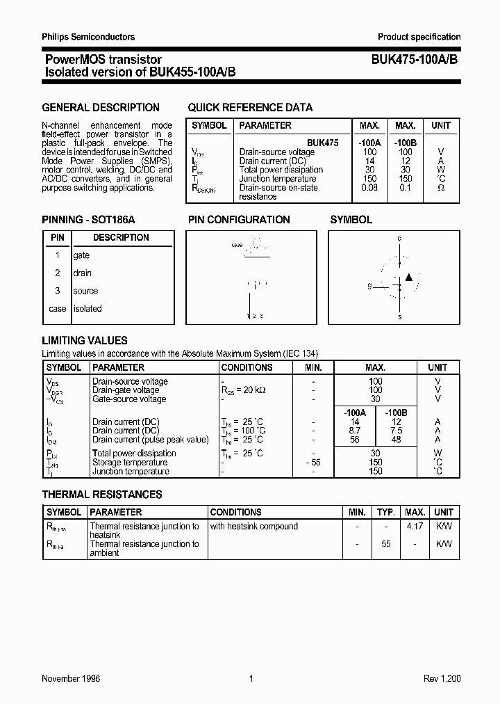 BUK475-100A_180022.PDF Datasheet