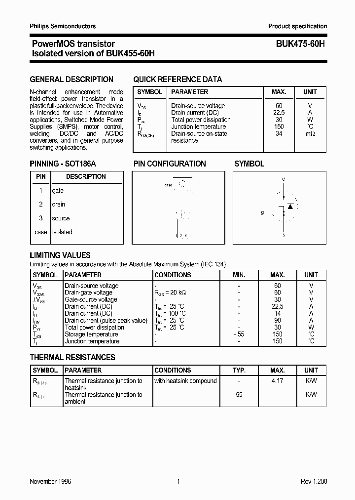 BUK475-60H_180028.PDF Datasheet
