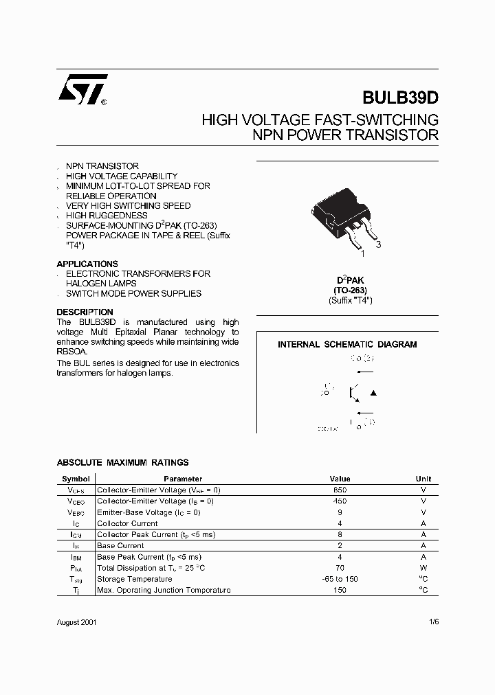 BULB39D_136736.PDF Datasheet
