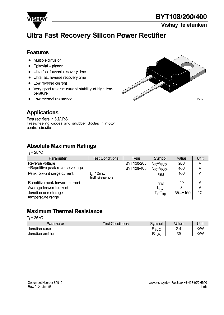 BYT108_163590.PDF Datasheet
