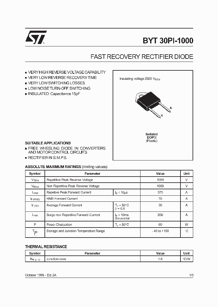 BYT30PI_44193.PDF Datasheet