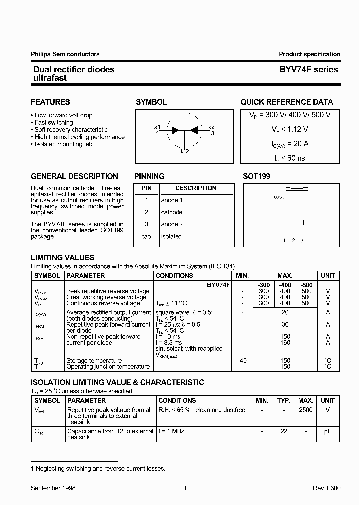 BYV74F_55854.PDF Datasheet