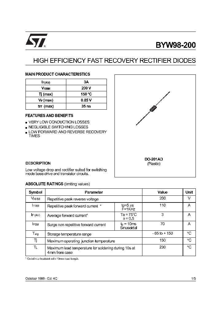 BYW98200_52897.PDF Datasheet