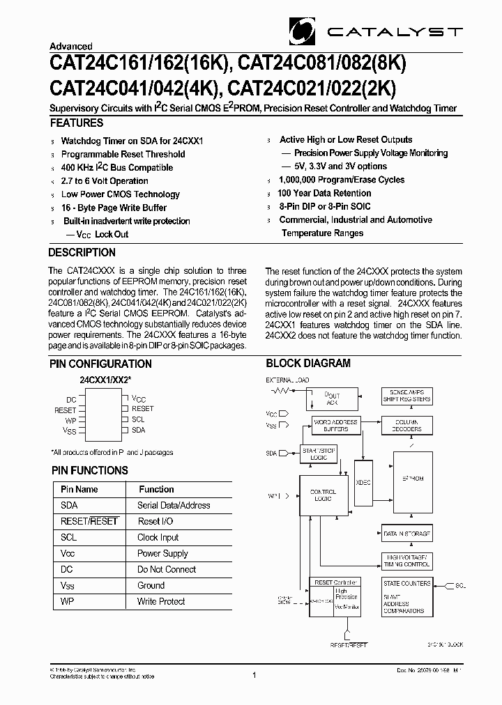 CAT24C081_13845.PDF Datasheet