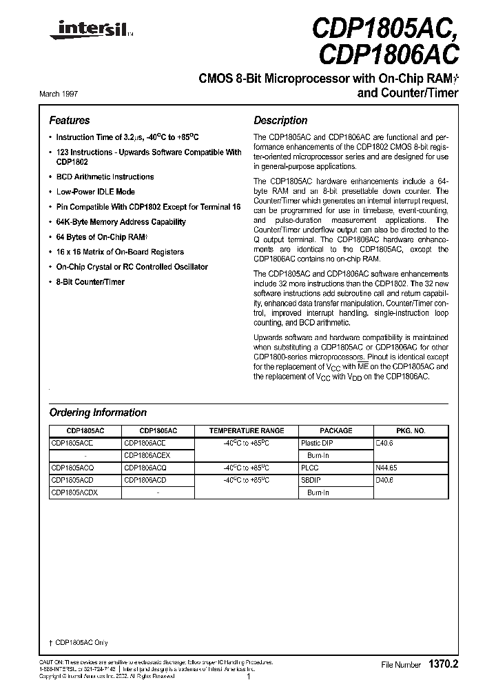 CDP1805_23874.PDF Datasheet