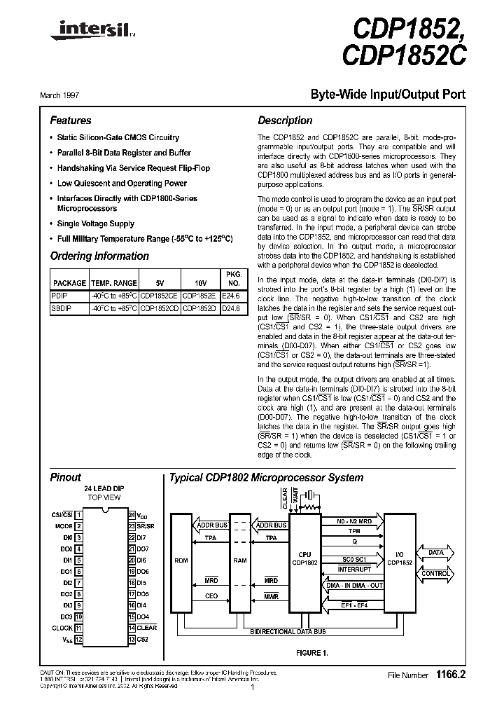 CDP1852_88423.PDF Datasheet