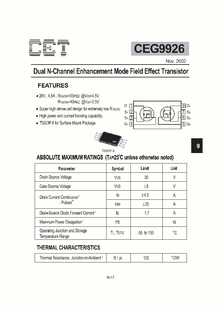 CEG9926_178745.PDF Datasheet