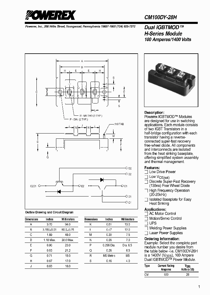 CM100DY-28H_44588.PDF Datasheet