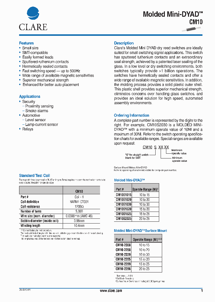 CM10S2025_162194.PDF Datasheet