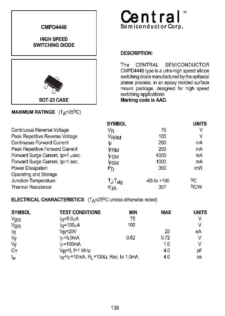 CMPD4448_158519.PDF Datasheet