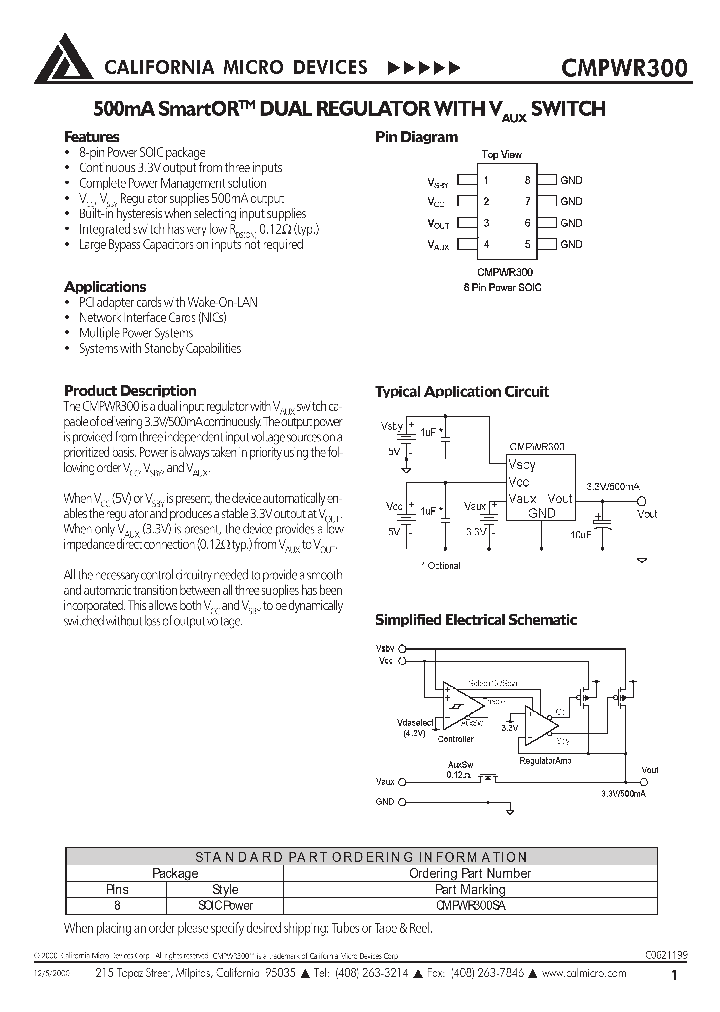 CMPWR300_163666.PDF Datasheet