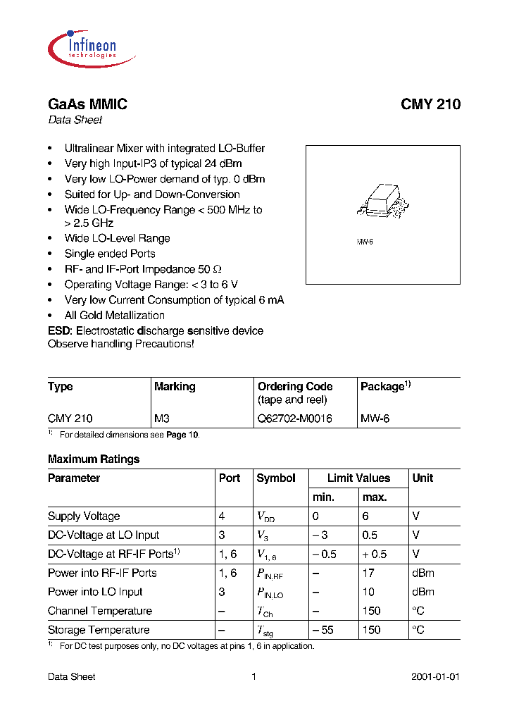 CMY210_44533.PDF Datasheet