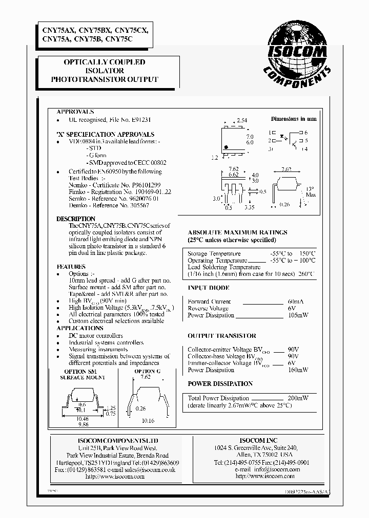 CNY75AX_153269.PDF Datasheet