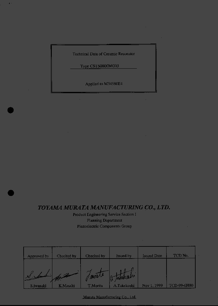 CSTS8_76851.PDF Datasheet