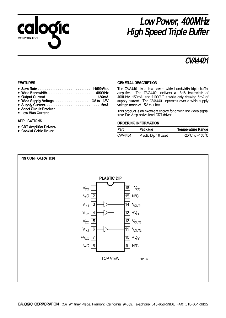 CVA4401_128059.PDF Datasheet