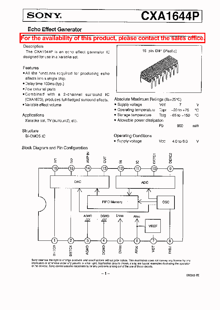 CXA1644_105859.PDF Datasheet