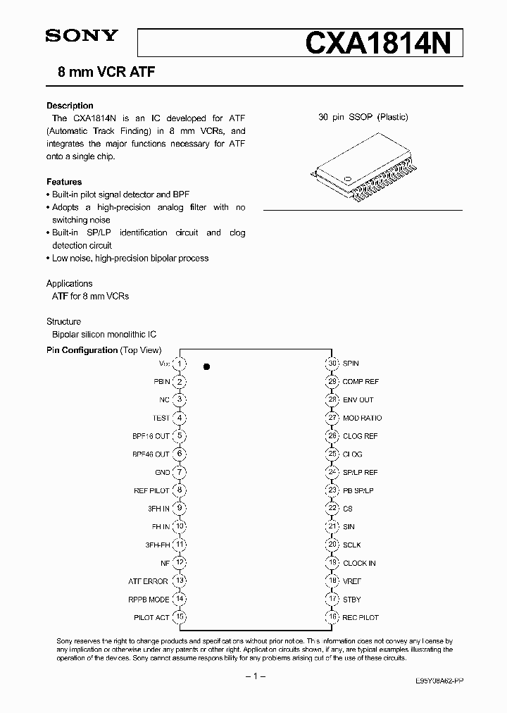 CXA1814_126681.PDF Datasheet