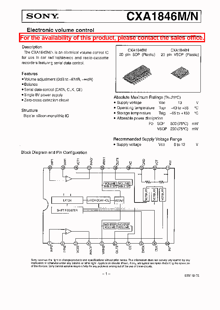 CXA1846M_144951.PDF Datasheet