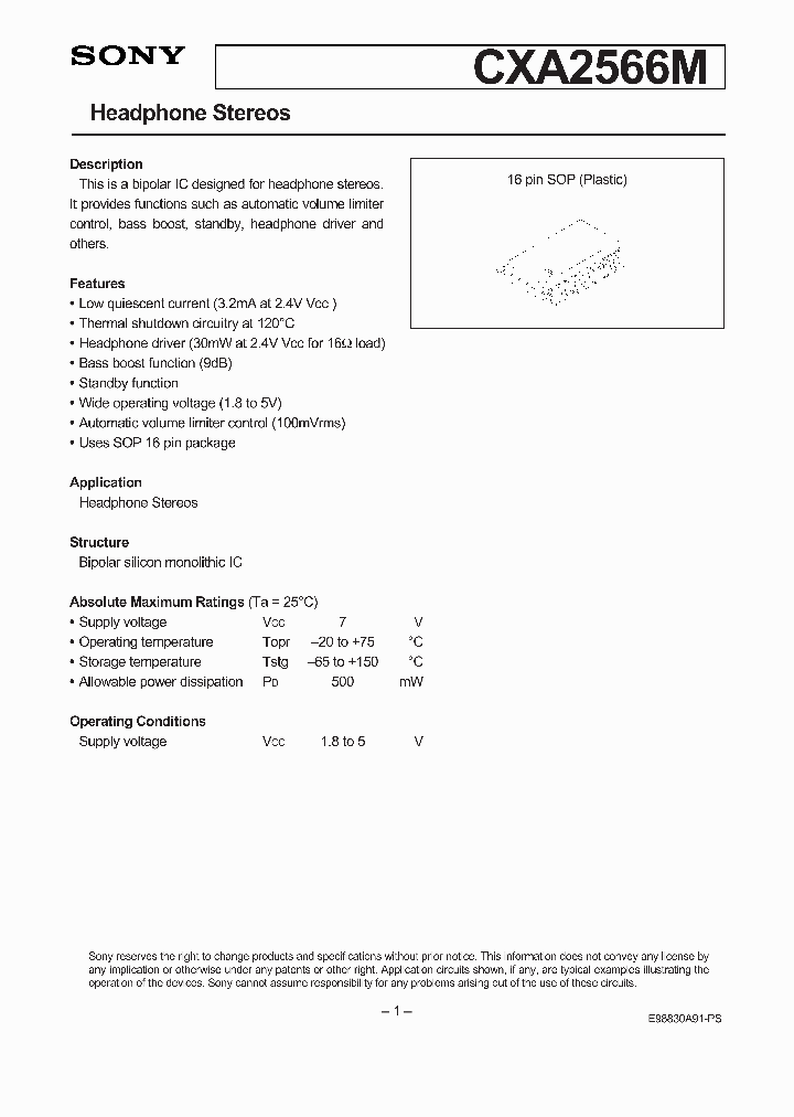 CXA2566M_24159.PDF Datasheet