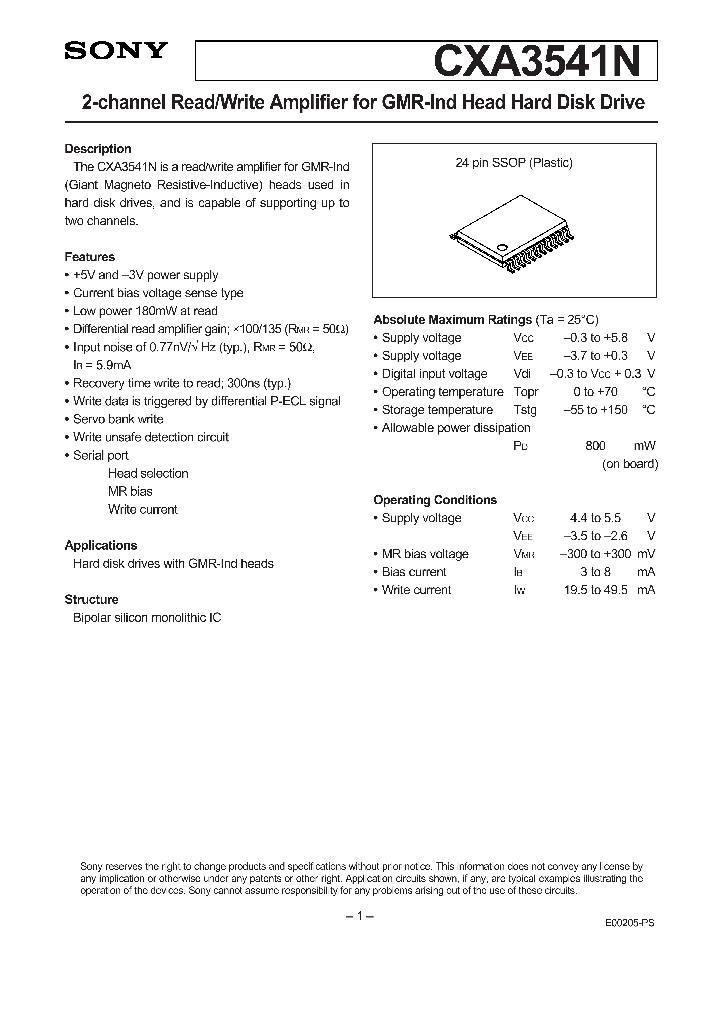 CXA3541N_183084.PDF Datasheet