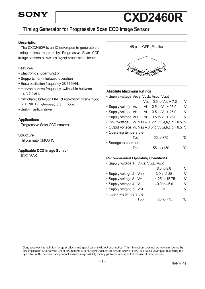 CXD2460R_101572.PDF Datasheet