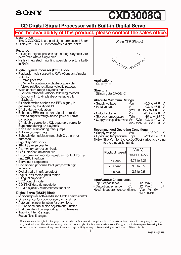 CXD3008Q_123508.PDF Datasheet