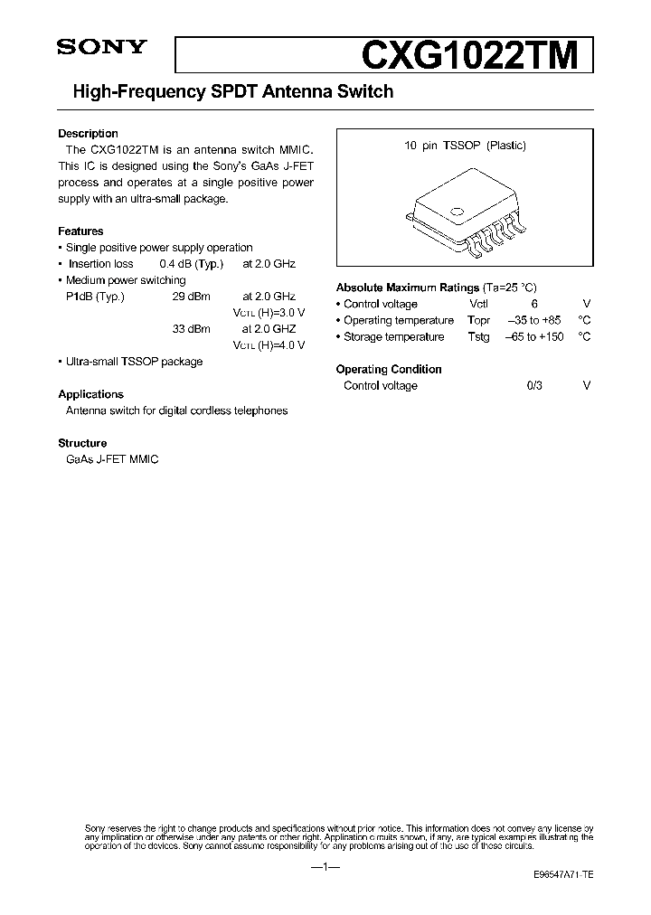 CXG1022_163280.PDF Datasheet