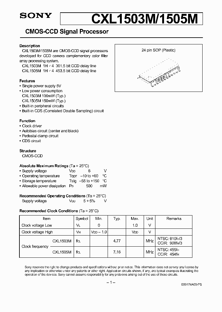 CXL1503M_24223.PDF Datasheet