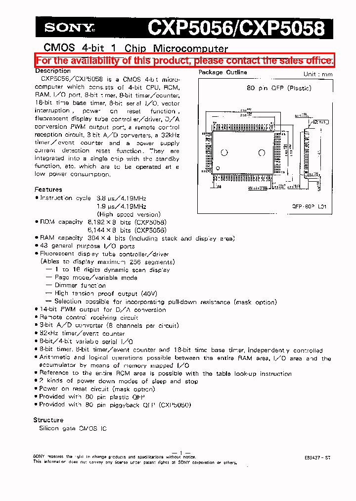 CXP5056_24250.PDF Datasheet