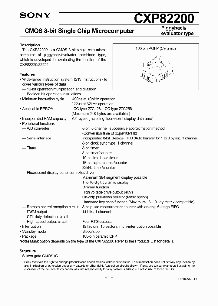 CXP82200_152254.PDF Datasheet