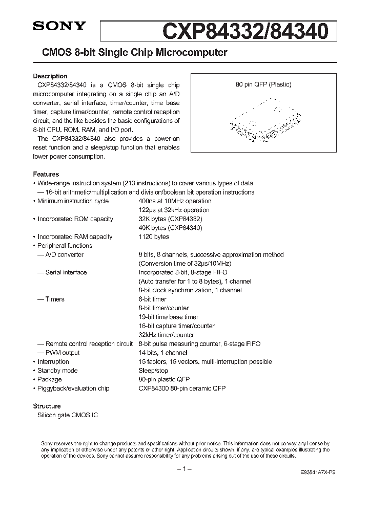 CXP84332_172822.PDF Datasheet