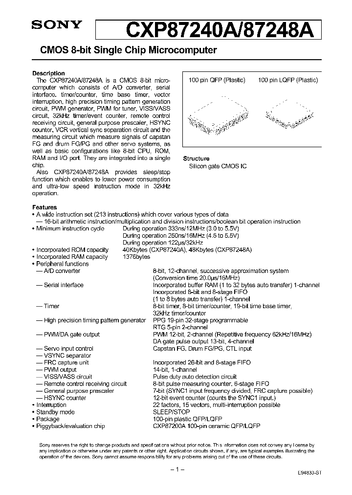 CXP87240A_128074.PDF Datasheet