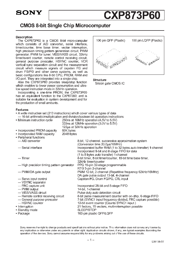 CXP873P60_133891.PDF Datasheet