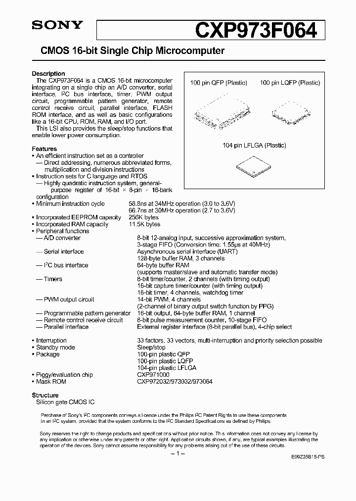 CXP973F064_23587.PDF Datasheet