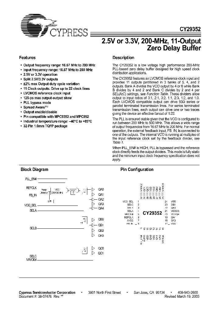 CY29352_44393.PDF Datasheet