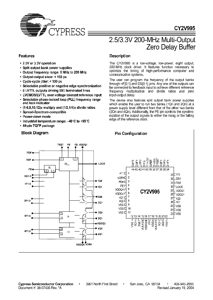 CY2V995_56032.PDF Datasheet