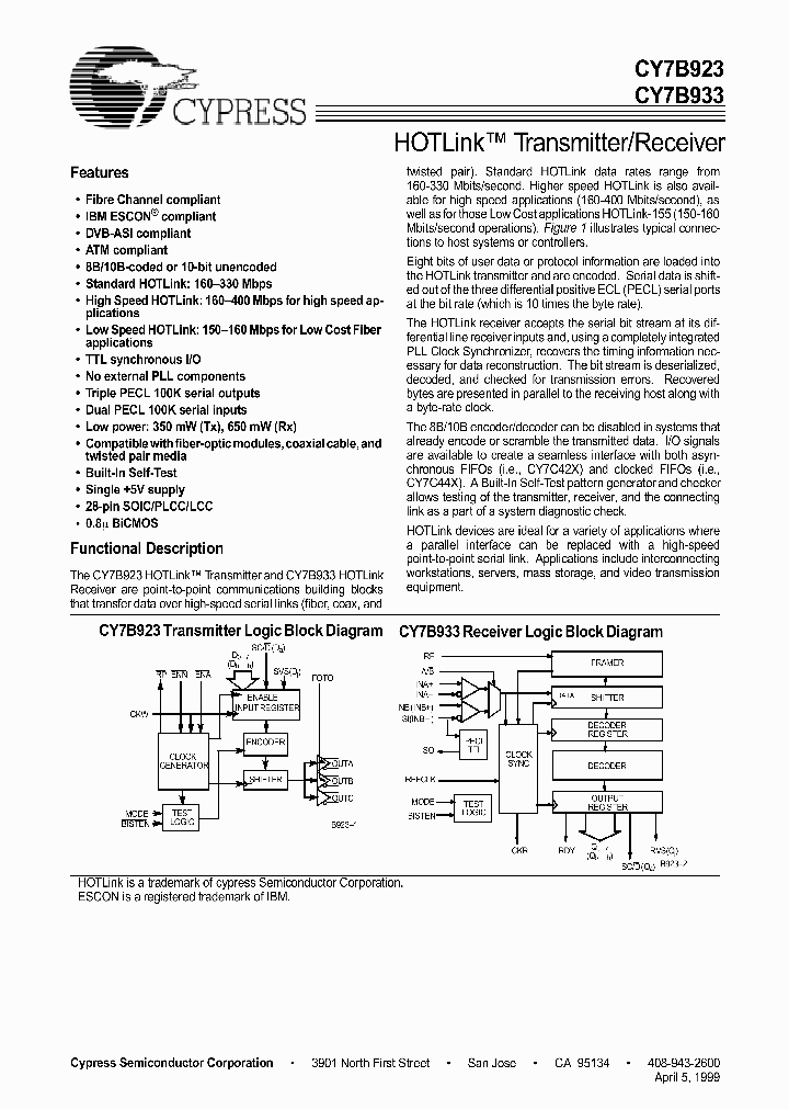 CY7B933_101921.PDF Datasheet