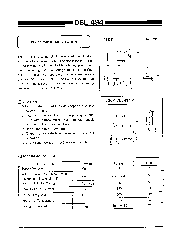 DBL494_145553.PDF Datasheet