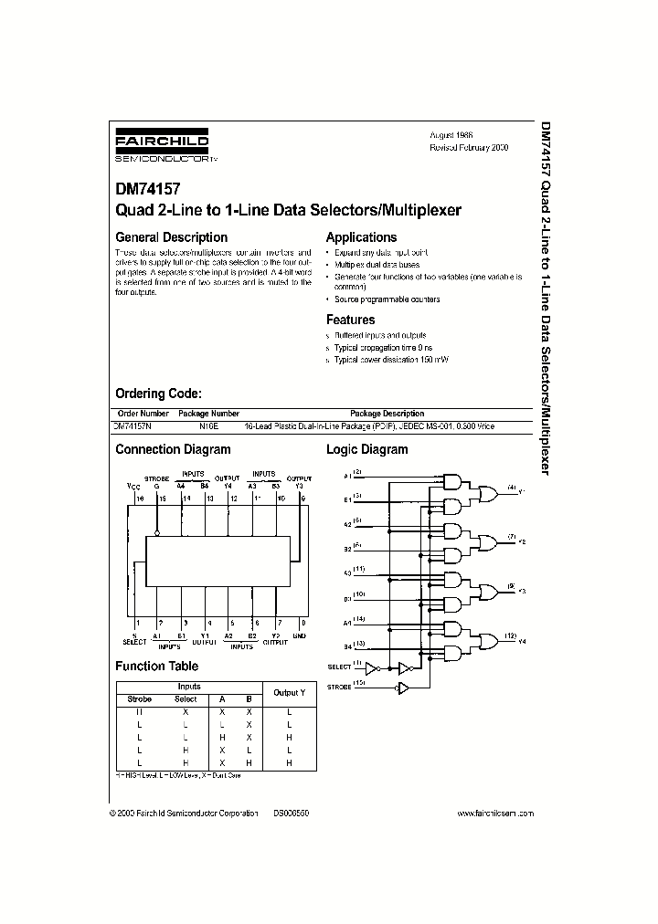DM74157_157468.PDF Datasheet