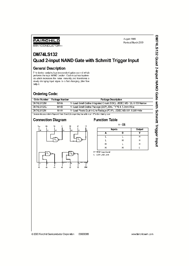 DM74LS132_154911.PDF Datasheet