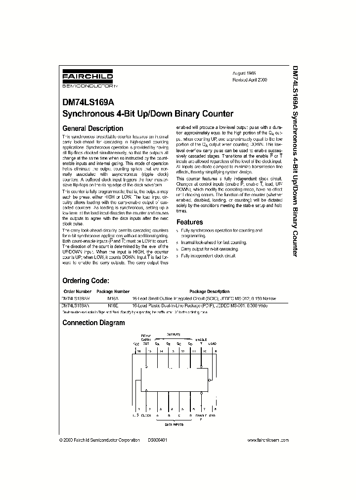 DM74LS169_180923.PDF Datasheet