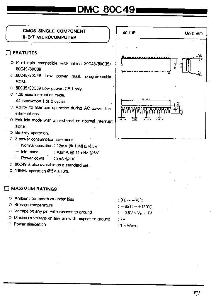DMC80C49_83112.PDF Datasheet