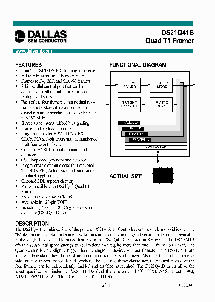 DS21Q41B_122344.PDF Datasheet