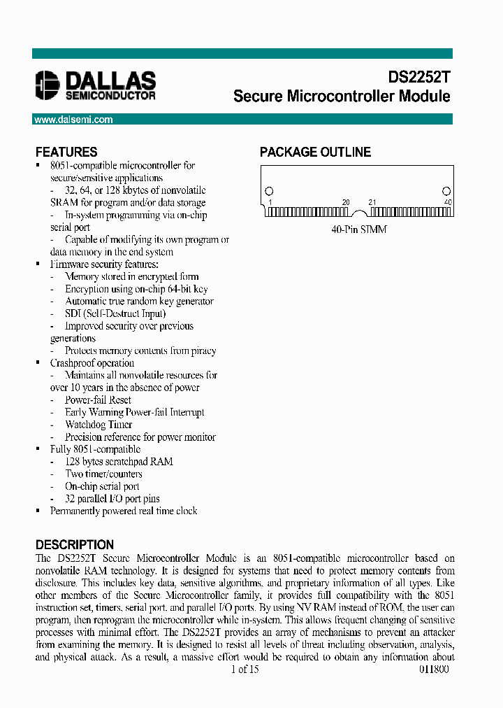 DS2252T_161133.PDF Datasheet
