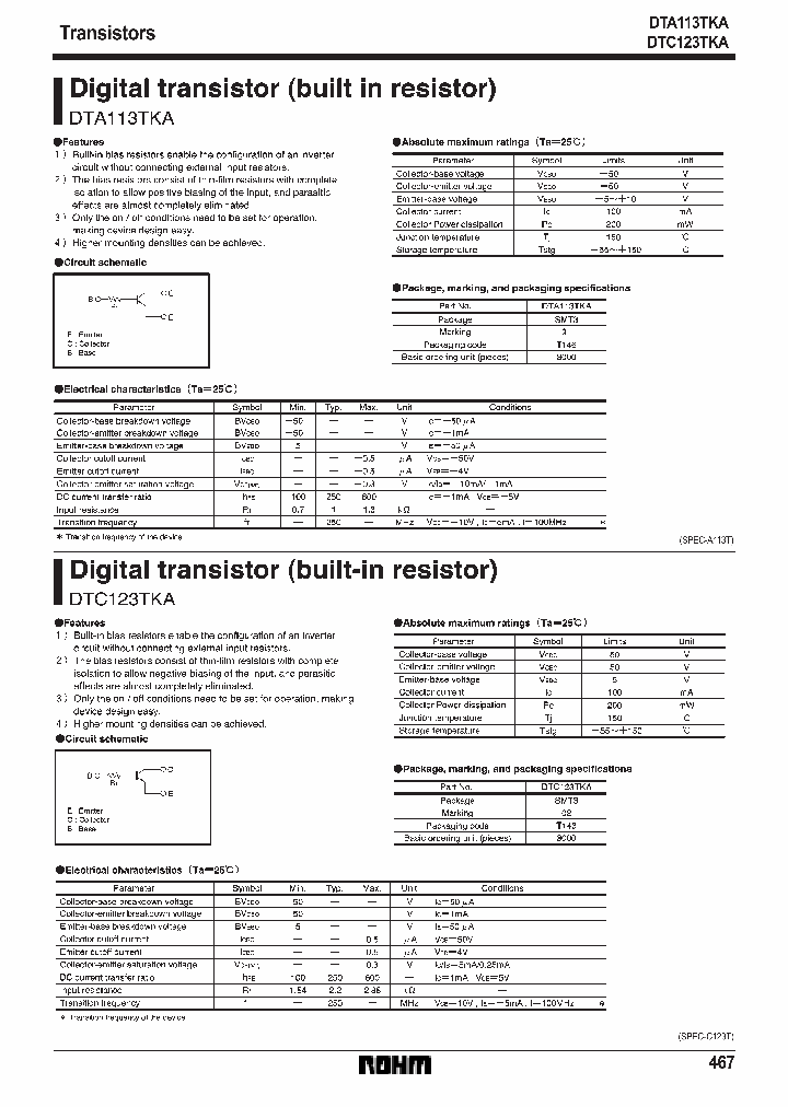 DTA113TKA_72694.PDF Datasheet