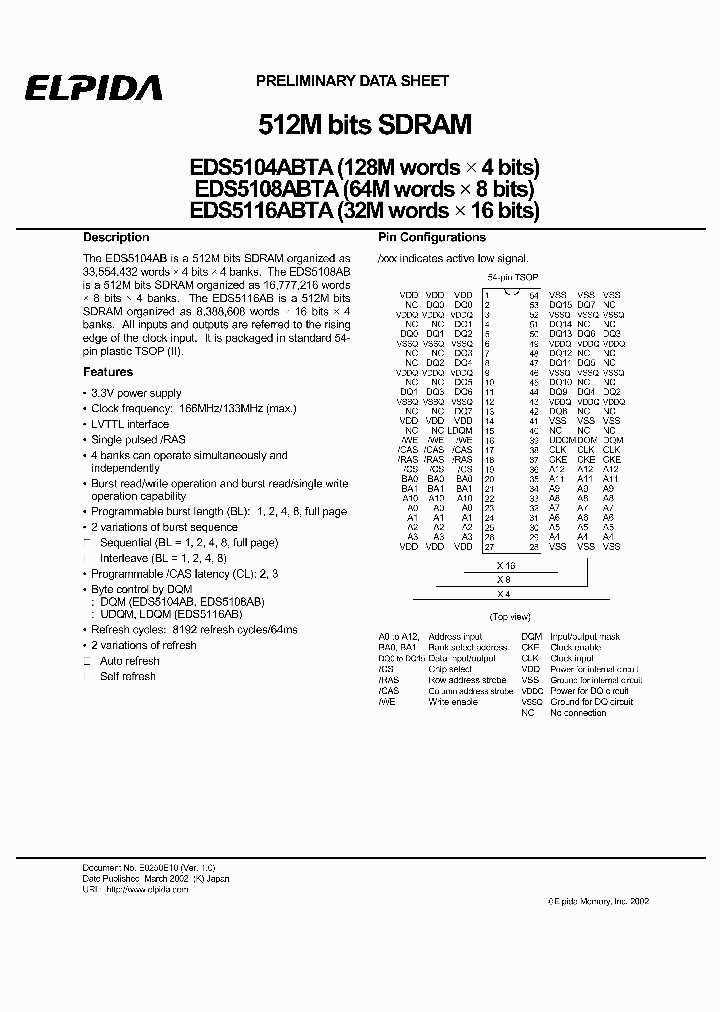 EDS5104ABTA-6B_72276.PDF Datasheet