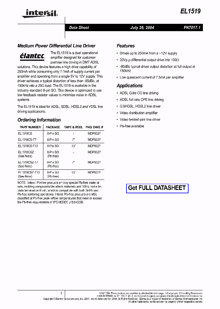 EL1519_163658.PDF Datasheet
