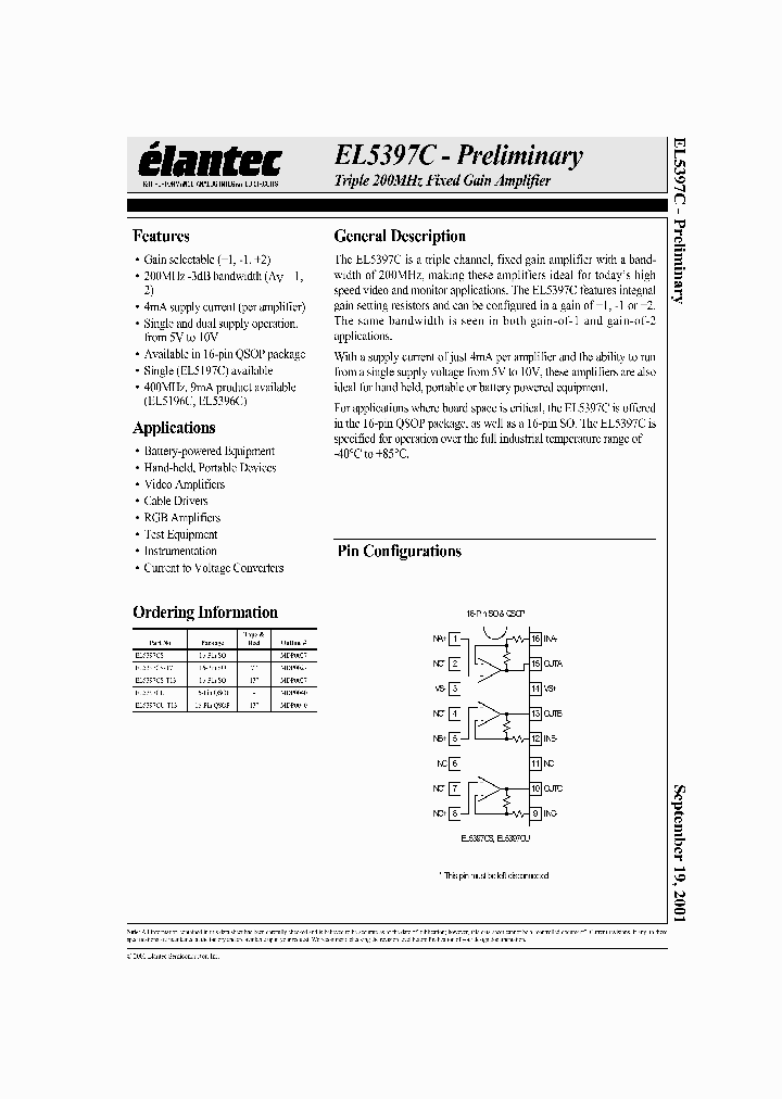 EL5397C_164206.PDF Datasheet