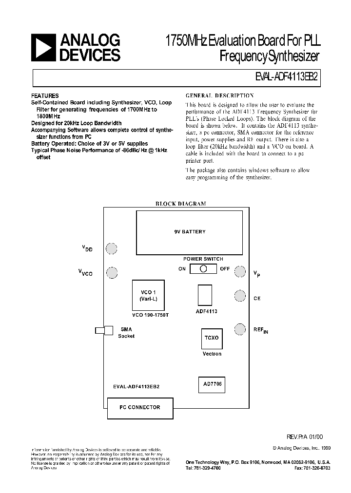 EVAL-ADF4113EB2_141388.PDF Datasheet