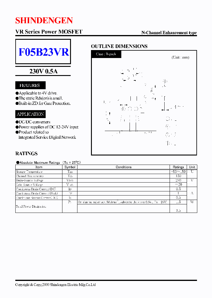 F05B23VR_142244.PDF Datasheet